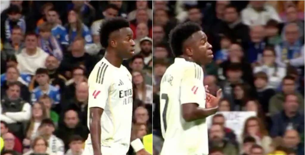 El estallido de Vinicius en pleno partido: "Es imposible, que me de una pelota..."