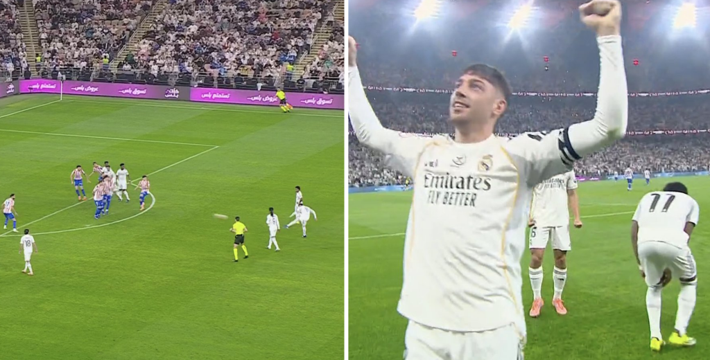 Minuto uno y Valverde le voló el arco a Oblak: golazo descomunal de Real Madrid
