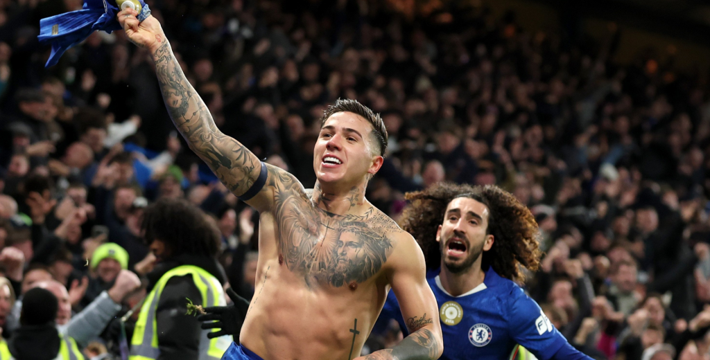 Chelsea perdía 2-0 ante West Ham: lo remontó 3-2 con gol de Enzo a los 92