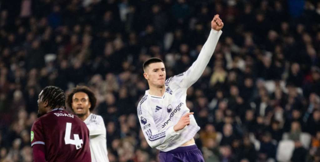 Agónico empate del United: West Ham lo ganaba y a los 96' Sesko rescató un punto