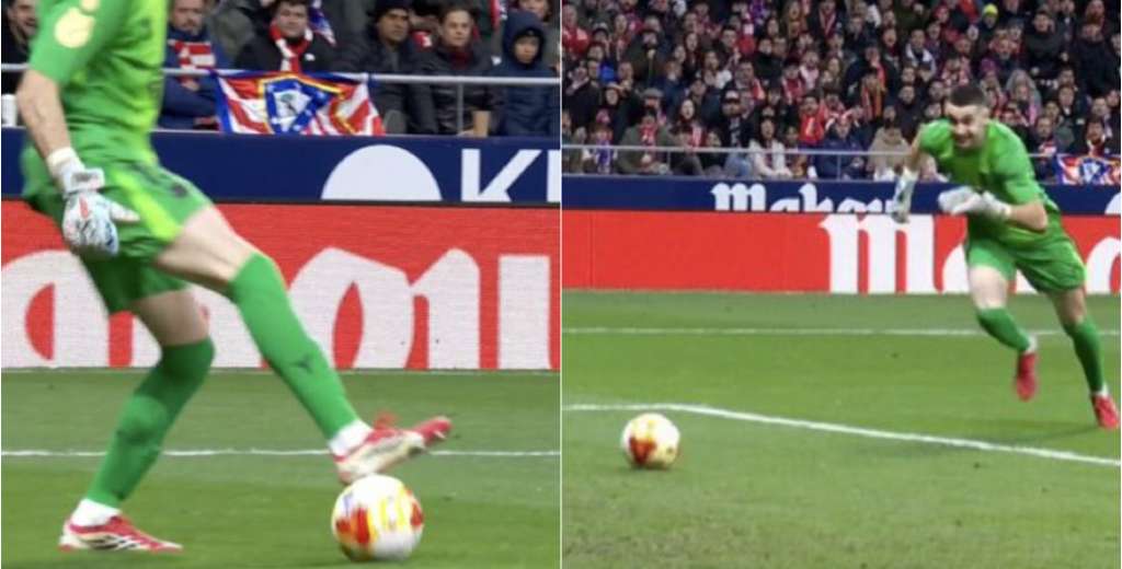 Joan García y un blooper imperdonable: No pudo parar la pelota y llegó el 1-0