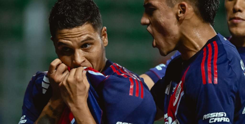 Juanfer Quintero salvó a River del papelón con un penal agónico