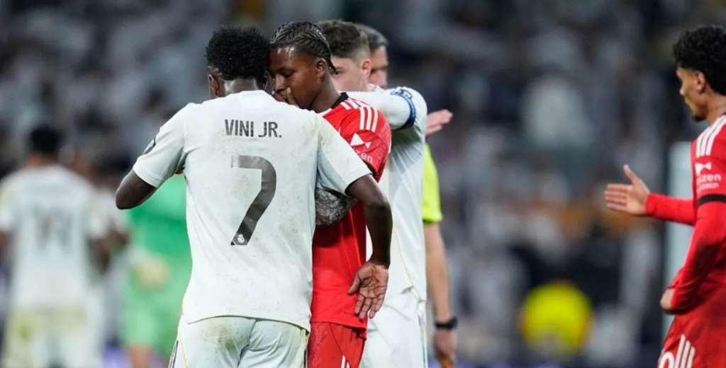 Le pidió la camiseta a Vinicius y tuvo que pedir perdón al Benfica