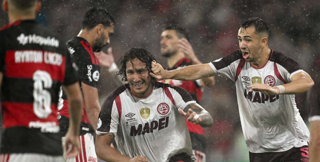 &Eacute;pico, so&ntilde;ado: Lan&uacute;s derrota 3-2 al Flamengo y gana una Recopa impactante
