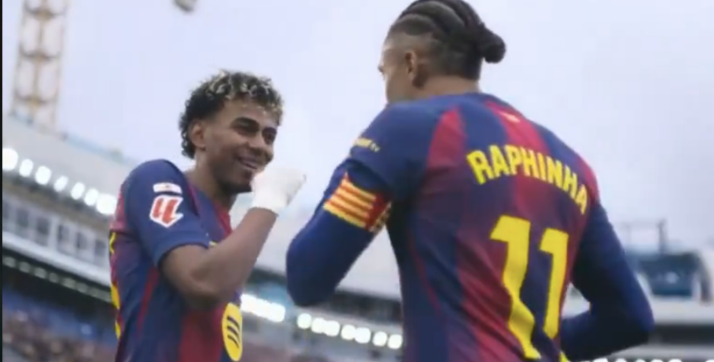 Una bestia, de otro mundo: Lamine Yamal los borr&oacute; a todos y marc&oacute; un golazo...