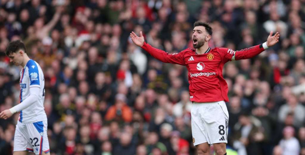 Manchester United venció 2-1 al Crystal Palace y quedaron terceros en Premier