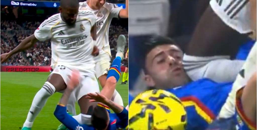 Rico arruinó a Rüdiger por el rodillazo: "Va a reventarme la cara, si me agarra..."