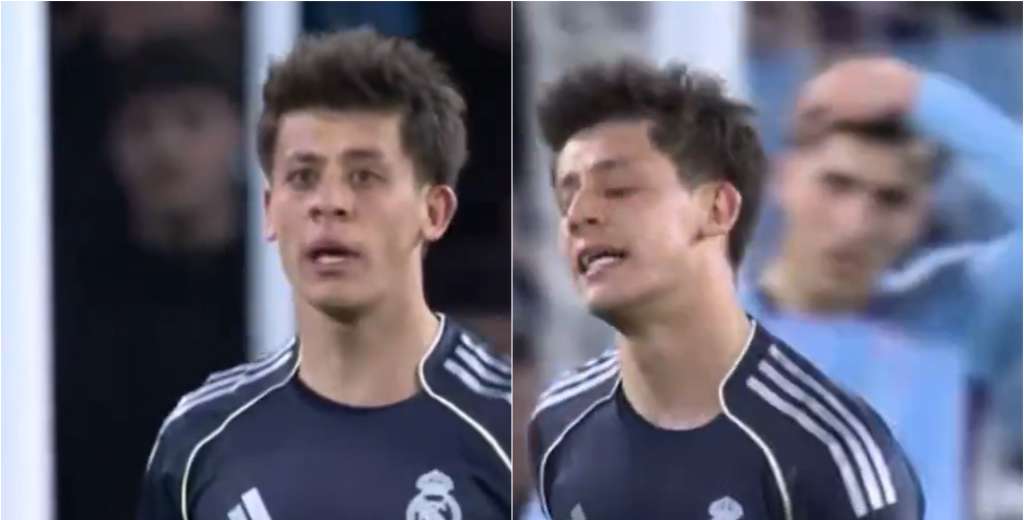 La bronca de Arda Güler es total: El gesto polémico tras el cambio de Arbeloa