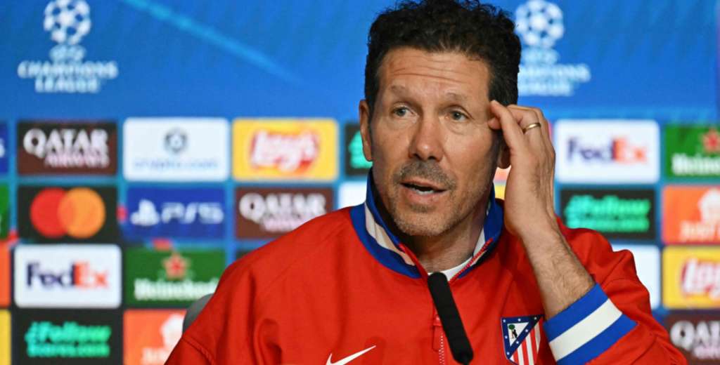 Simeone y una frase insólita previo al cruce de Champions: "No somos favoritos"