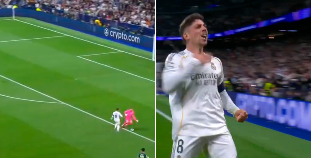 Control exquisito, desparram&oacute; a Donnarumma y golazo de Valverde