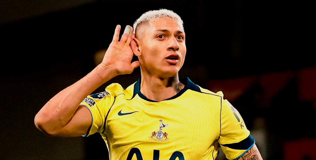 Minuto 90, Richarlison y el gol agónico: Liverpool y Tottenham empataron