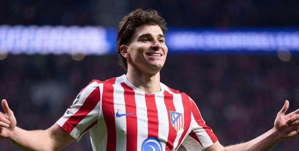 Juli&aacute;n &Aacute;lvarez y la frase que lo ata al Atl&eacute;tico: "Me veo con un rol m&aacute;s de l&iacute;der"