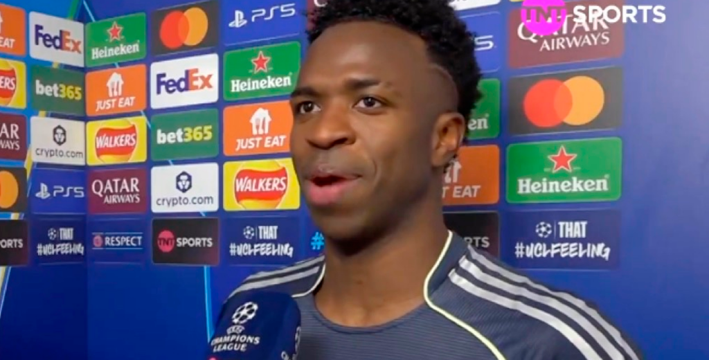 Vinicius, insoportable: "Mi festejo a los hinchas del City es porque..."