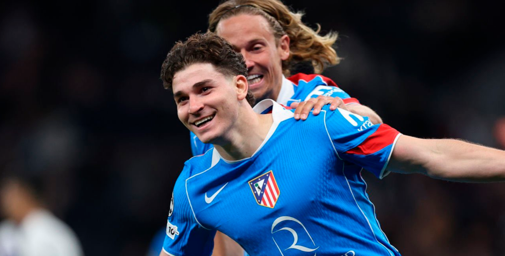 Con Julián como figura: Atlético de Madrid borró al Tottenham y avanzó a cuartos