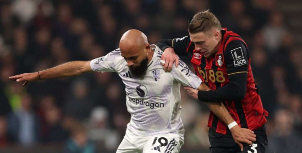 Manchester United dejó escapar puntos ante el Bournemouth pero sigue tercero
