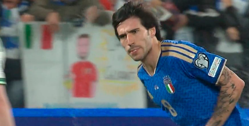 Italia quiere volver al Mundial con este golazo: Tonali y una volea genial