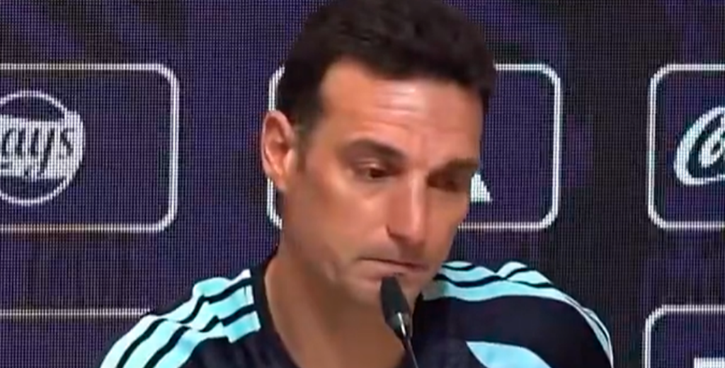 Se lesionó, se pierde el Mundial con Argentina y Scaloni se emocionó