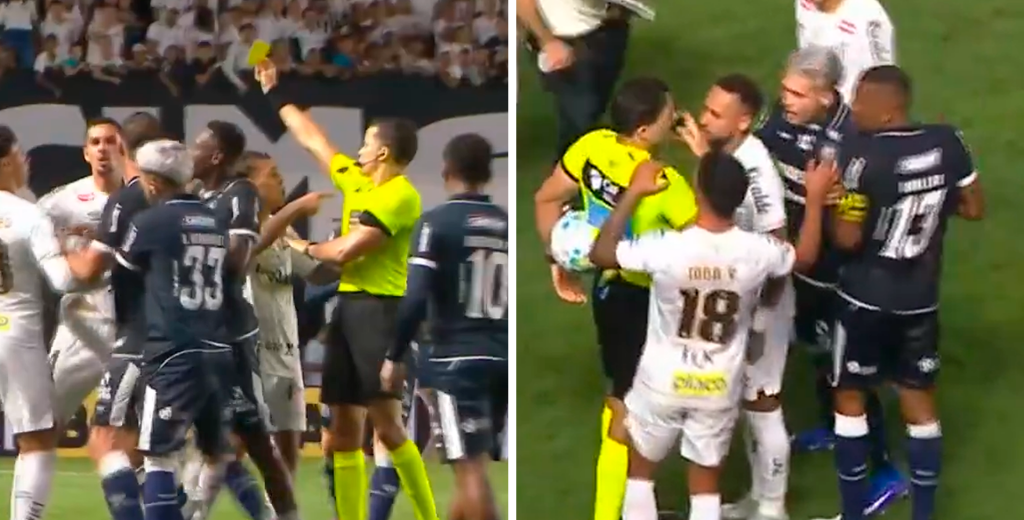 Neymar reaccion&oacute;, lo amonestaron y se pierde el partido que lo llevaba al Mundial