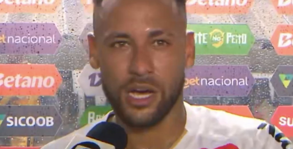 Neymar criticó al árbitro y armó un escándalo enorme: "Le vino la menstruación..."