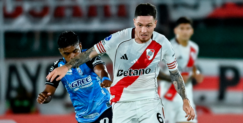 Con uno menos desde los tres minutos: River empató en Bolivia por la Sudamericana