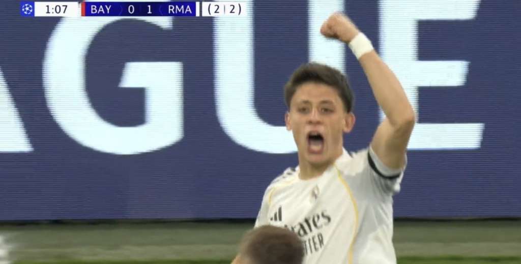 Iban 36 segundos, Neuer se equivocó y Guler hizo una locura desde 40 metros