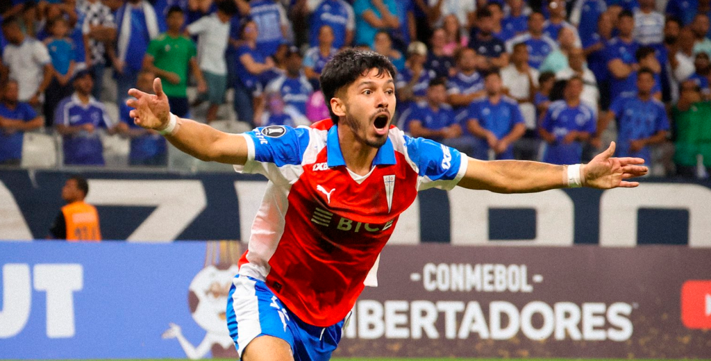 Universidad Cat&oacute;lica, hist&oacute;rico: venci&oacute; a Cruzeiro en Brasil a los 94 minutos