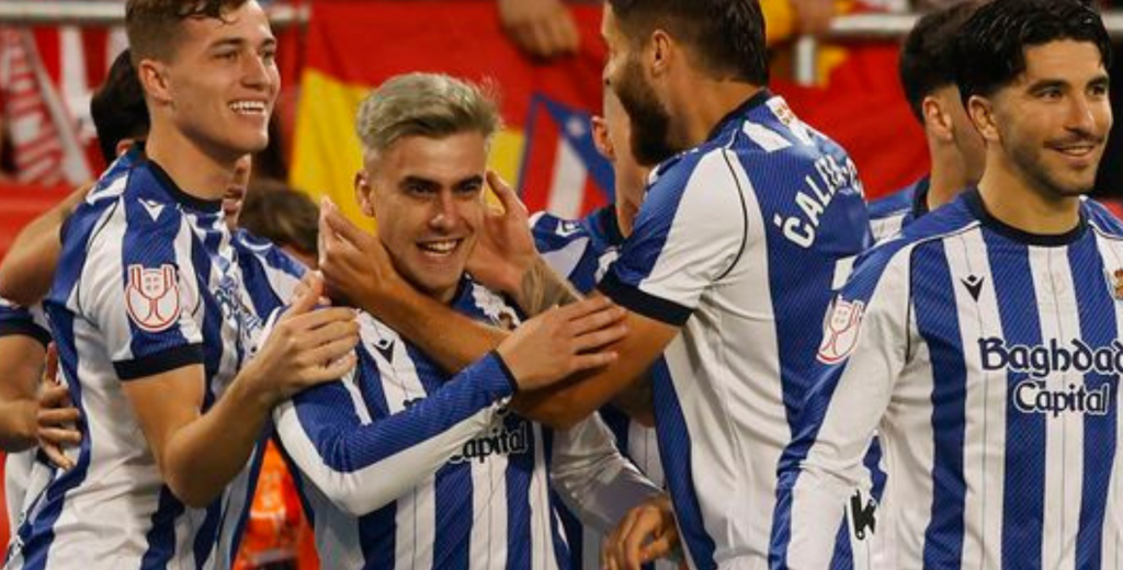 Solo 15 segundos y la Real Sociedad tumb&oacute; al Cholo Simeone: Barrenetxea letal