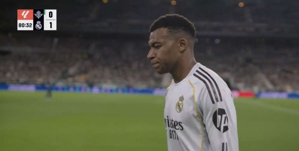 Pánico en Real Madrid y Francia: Mbappé pidió el cambio y se fue al vestuario