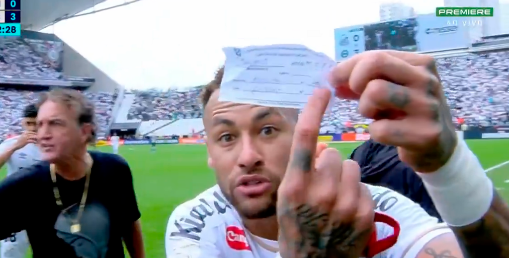 Ins&oacute;lito Neymar: se equivocaron, lo sacaron del partido y explot&oacute; con la c&aacute;mara
