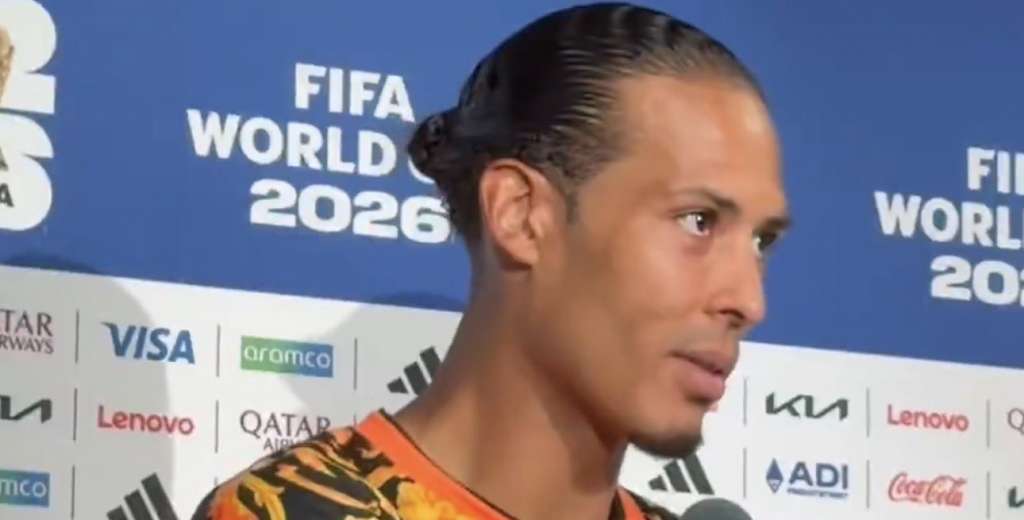 Van Dijk se fue indignado por las pausas de hidratación: "Vi todos los partidos y..."