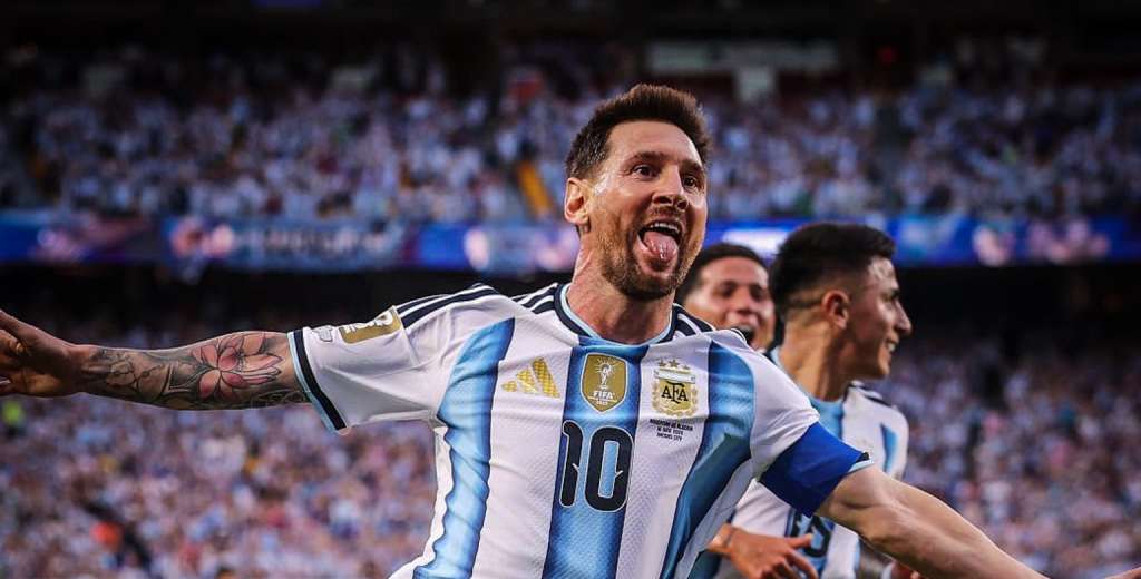 Ya no hay más palabras: 18 minutos y Lionel Messi le voló el arco a Argelia
