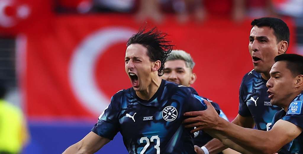 Paraguay y un milagro: derrotó 1-0 a Turquía y se juega todo contra Australia