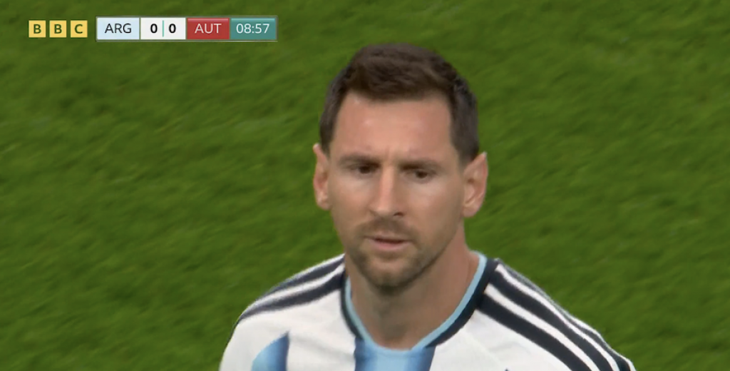 Increíble pero real: Leo Messi pateó el peor penal de su carrera contra Austria