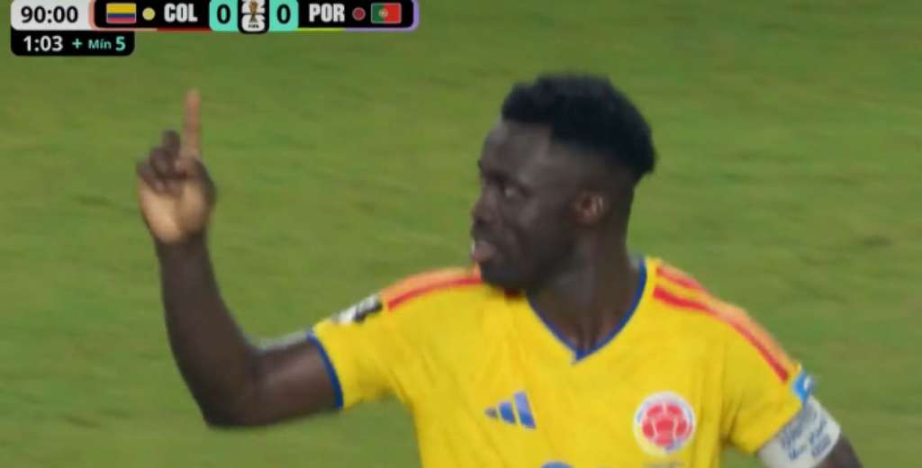Un robo enorme: Colombia empató con Portugal porque le quitaron un gol lícito