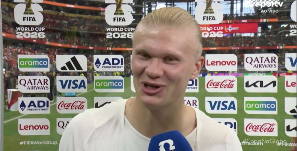 Noruega va a jugar contra Brasil y Haaland dejó una frase impensada: "No creo que..."