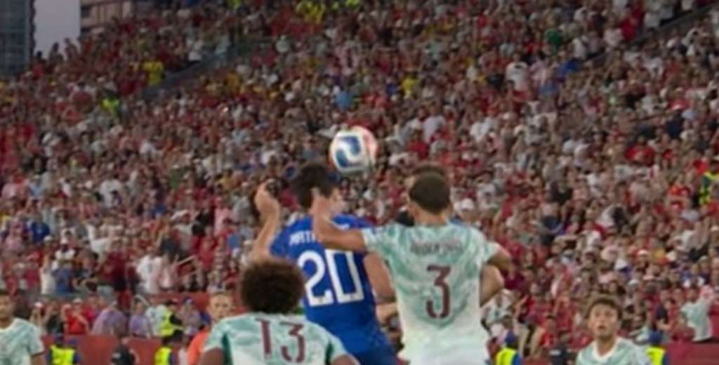 El VAR anuló el gol de Croacia al minuto 102, pero esta imagen es un escándalo