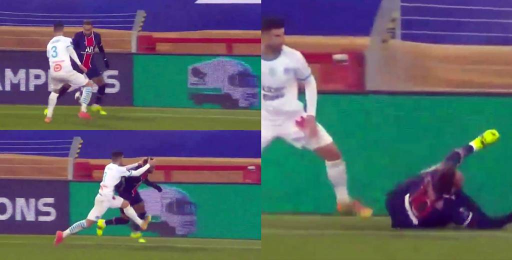 Neymar y &Aacute;lvaro del Marsella se agarraron en Twitter y se dijeron de todo