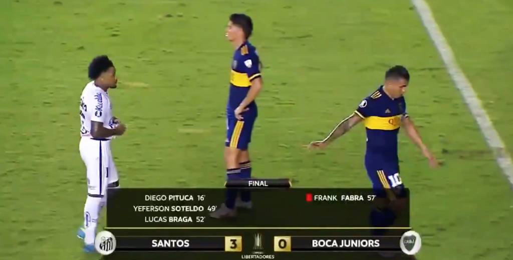 La rompi&oacute; toda contra Boca, fue a pedirle la camiseta y Tevez le dijo que no
