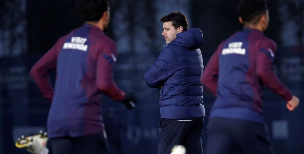 Se cansó de Pochettino y se fue de la práctica