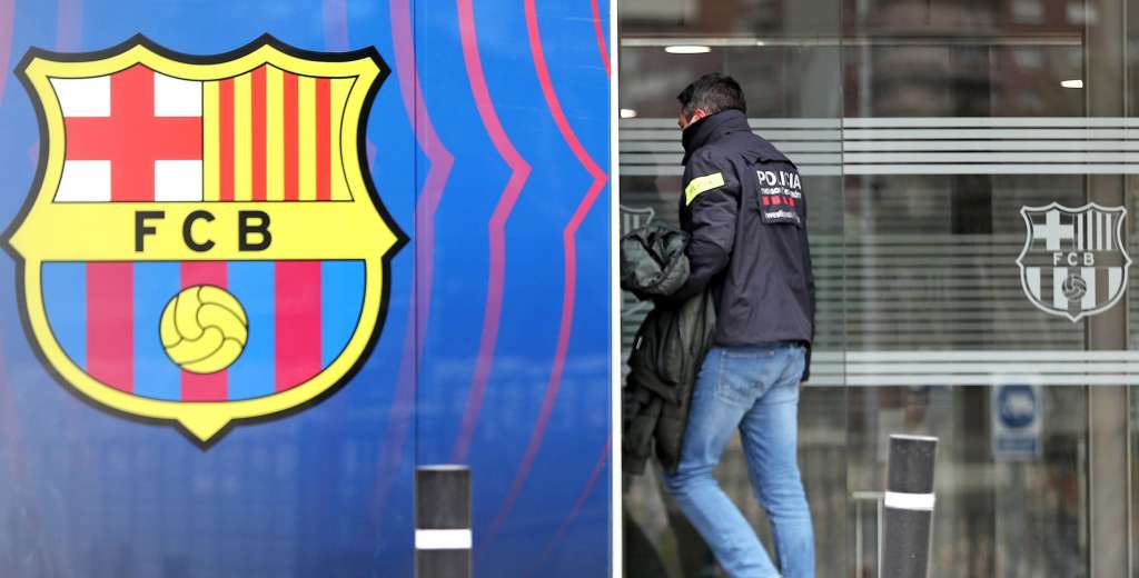 La polic&iacute;a fue a buscarlo al Barcelona y lo meti&oacute; en un calabozo 