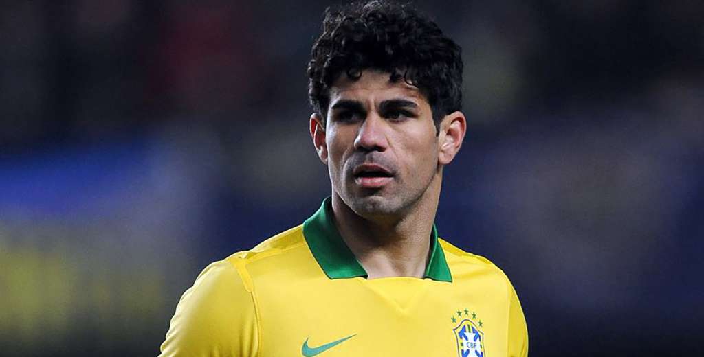 El d&iacute;a que Diego Costa jug&oacute; para Brasil