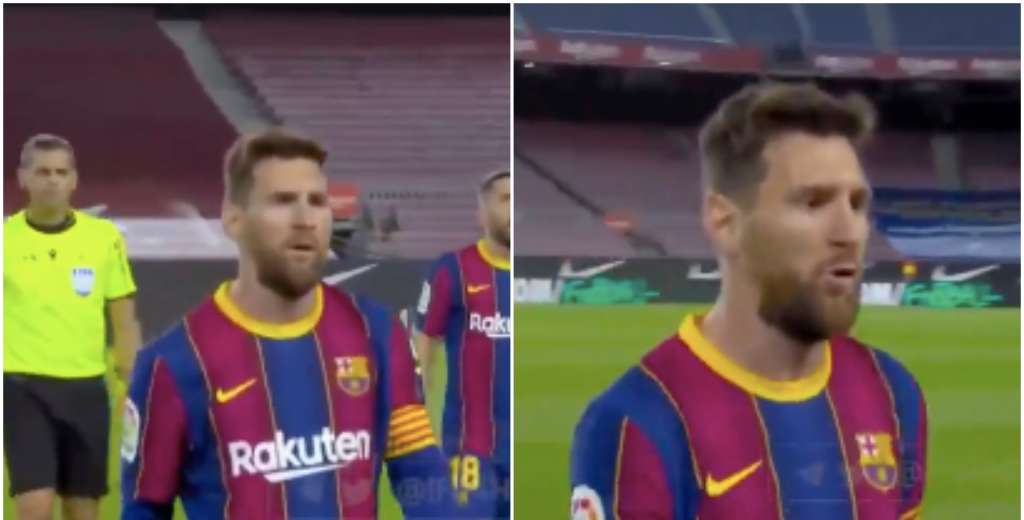 El Messi enojado, es el mejor Messi: liquidó al árbitro...