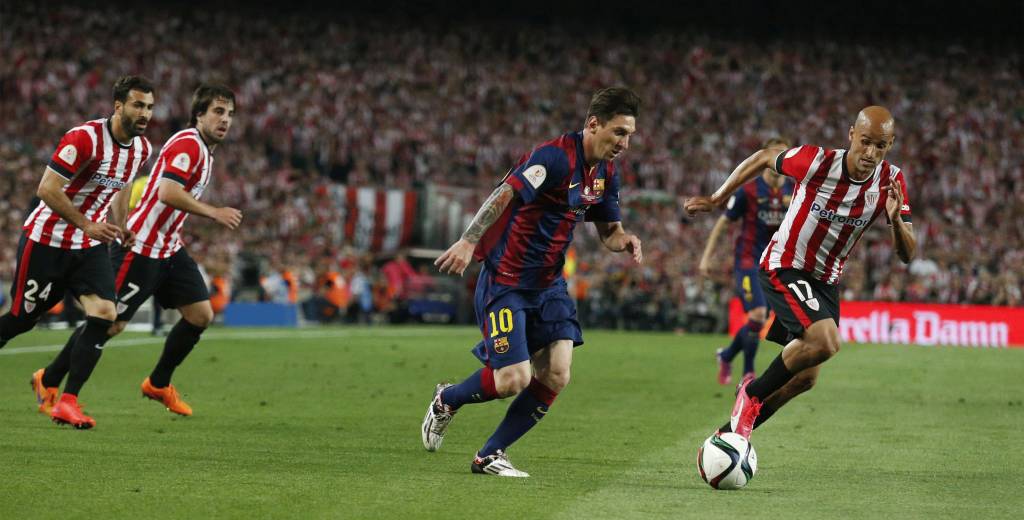 Seis años del golazo de Messi al Bilbao en 2015