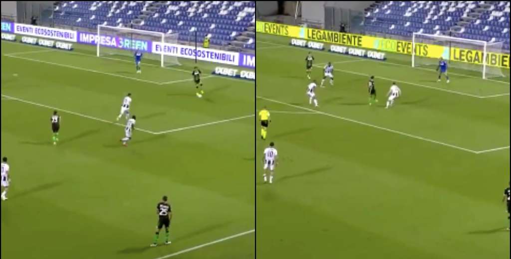Así sale jugando desde el fondo el Sassuolo de Italia: locura total