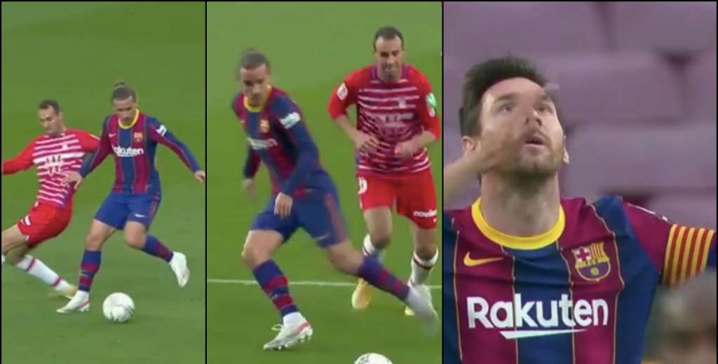Griezmann hizo una de Zidane y Messi marc&oacute; un golazo