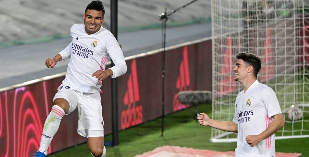 Real Madrid sigue vivo: el incre&iacute;ble gol que hizo Casemiro