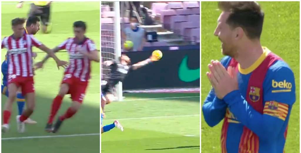 Oblak le sacó a Lionel Messi, el mejor gol de su carrera