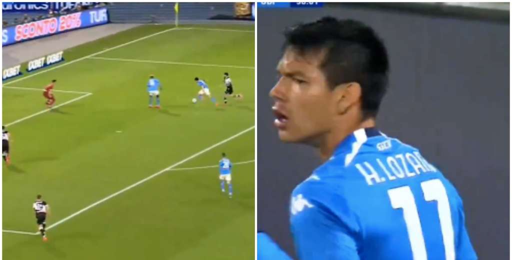 Udinese quiso salir jugando y Chucky Lozano no perdonó