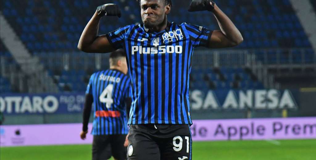Duván Zapata clasifica al Atalanta a la Champions League