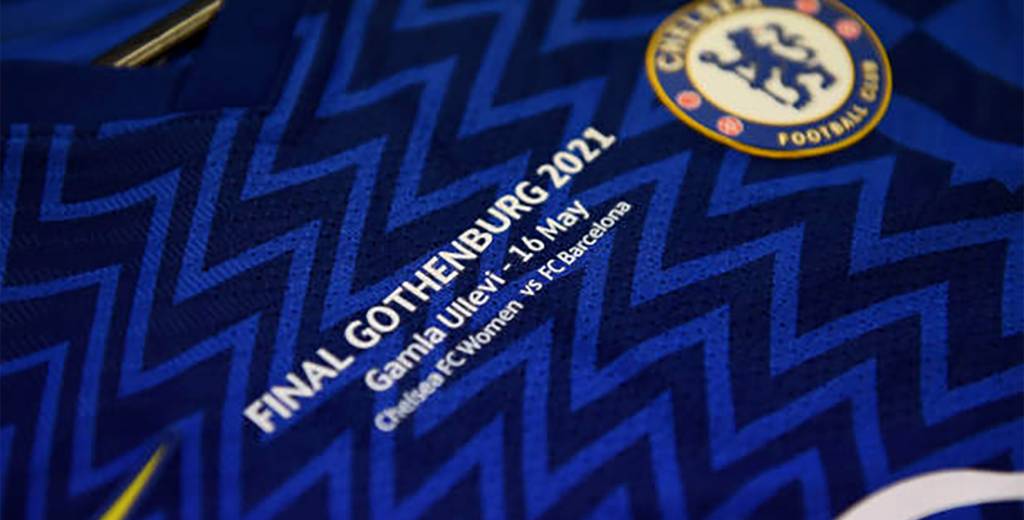 Chelsea cambia su camiseta para la final de la Champions